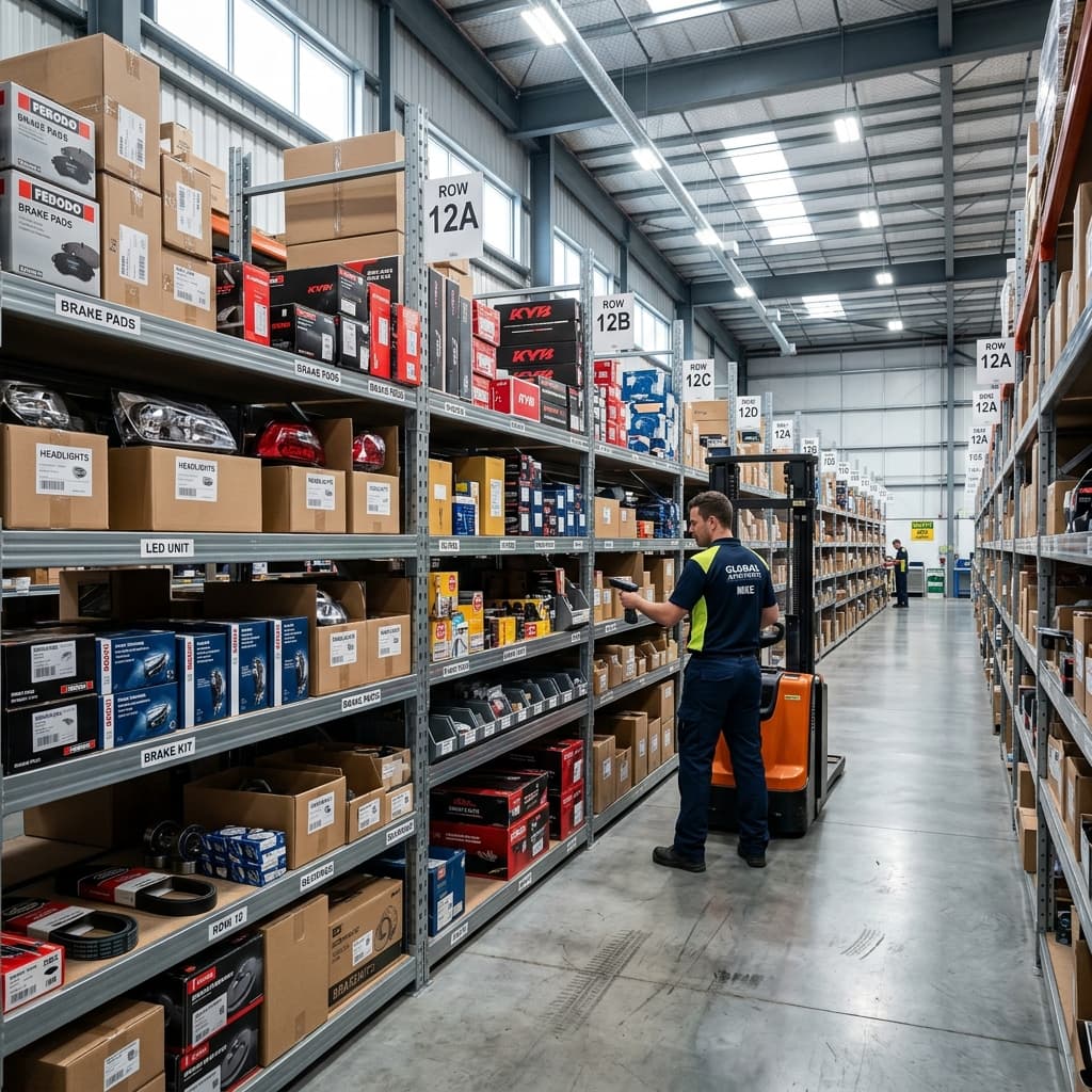 Car parts inventory